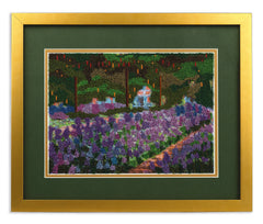 Framed Art-Size Artist Series - The Artist's Garden at Giverny, Monet
