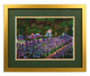 Framed Art-Size Artist Series - The Artist's Garden at Giverny, Monet