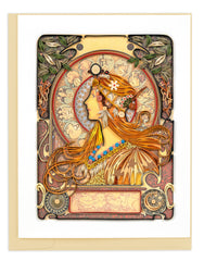 Quilled Artist Series - Zodiac, Mucha