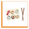 Quilled Sushi Greeting Card