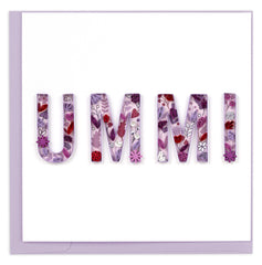 Quilled UMMI Greeting Card