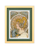 Framed Art-Size Artist Series - La Plume, Mucha