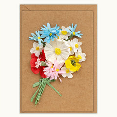 Wildflower Bouquet Handmade Card