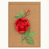 Red Rose Handmade Card