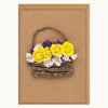 Flower Basket Handmade Card
