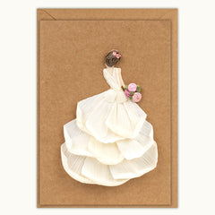 Bride Wedding Handmade Card