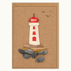 Lighthouse Handmade Greeting Card