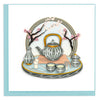Quilled Tea Ceremony Greeting Card
