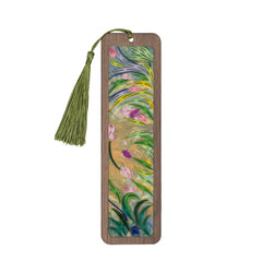 Handmade Quilled Paper The Path Through the Irises (Monet Inspired) Bookmark