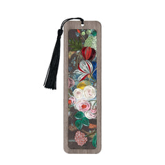 Handmade Quilled Paper Still Life with Flowers and Fruit (van Huysum Inspired) Bookmark