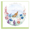 Quilled Mother's Day Meadow Greeting Card