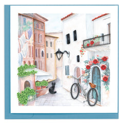 Quilled Trastevere Greeting Card
