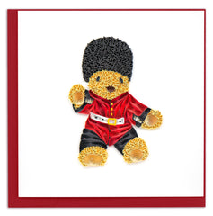 Quilled Herrington Bear Greeting Card
