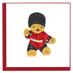 Quilled Herrington Bear Greeting Card