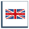 Quilled Union Jack Flag Greeting Card