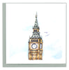 Quilled Big Ben Greeting Card