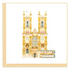 Quilled Westminster Abbey Greeting Card
