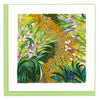 Quilled Artist Series - The Path through the Irises, Monet Greeting Card