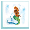 Quilled Mermaid Greeting Card
