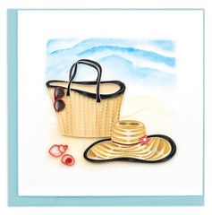 Quilled Vitamin Sea Greeting Card