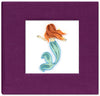 Quilled Mermaid Sticky Note Pad Cover
