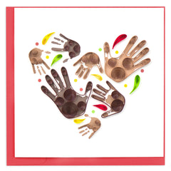 Quilled Black History Celebration Card