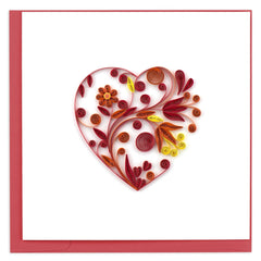 Quilled Heart Greeting Card