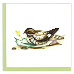 Quilled Nighthawk Greeting Card