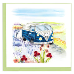 Quilled Road Trip Greeting Card