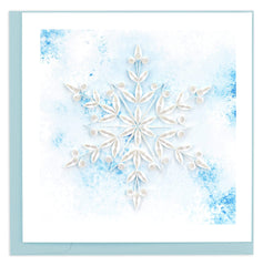 Quilled Snowflake Holiday Card