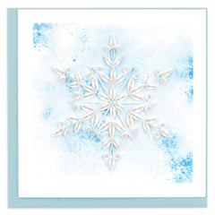 Quilled Snowflake Holiday Card