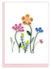 Quilled Wildflowers Gift Enclosure Mini Card
