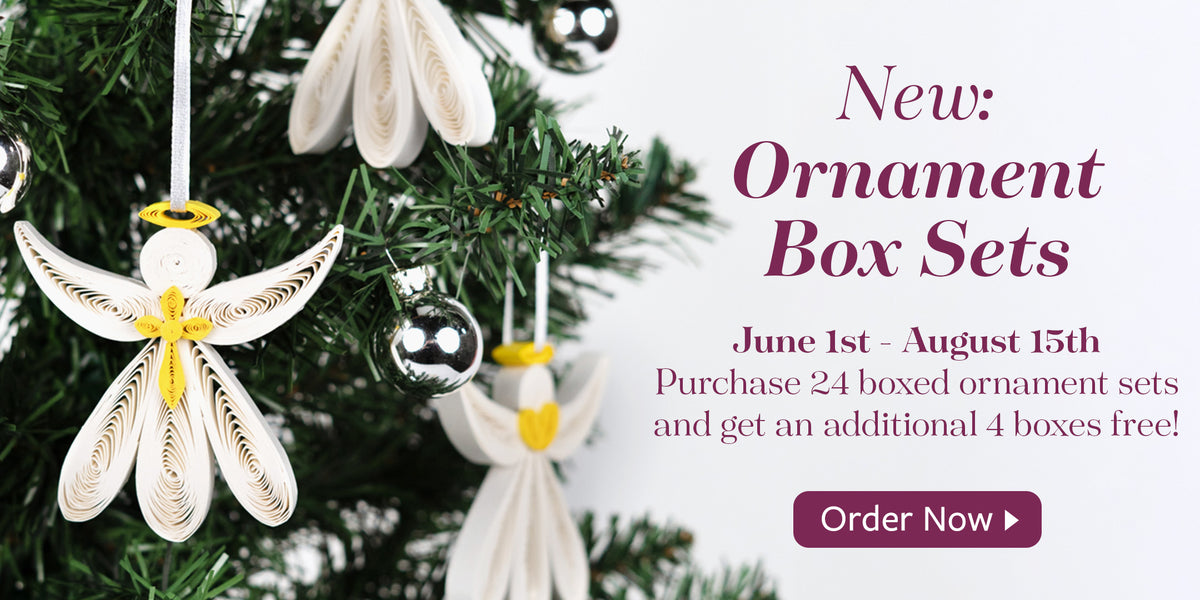 Quilled Ornament Box Sets Quilling Card Wholesale