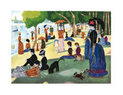 Art-Size Artist Series - A Sunday Afternoon on the Island of La Grande Jatte, Seurat