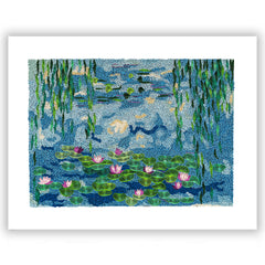 Art-Size Artist Series - Quilled Water Lilies 1916-19, Monet