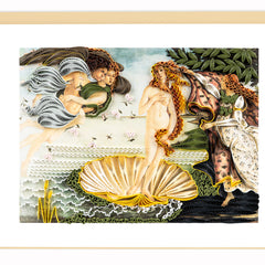 Artist Series - Quilled The Birth of Venus, Botticelli