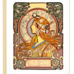 Quilled Artist Series - Zodiac, Mucha