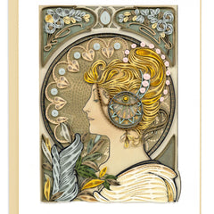 Quilled Artist Series - La Plume, Mucha