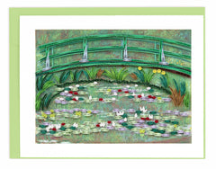 Quilled Artist Series – The Japanese Footbridge, Monet