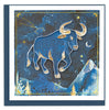 Quilled Taurus Greeting Card