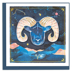 Quilled Aries Greeting Card