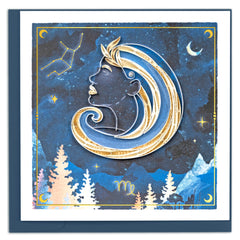 Quilled Virgo Greeting Card
