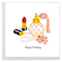 Quilled Birthday Glam Greeting Card