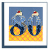 Quilled Birthday Milestone Greeting Card - 80