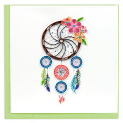 Quilled Dreamcatcher Greeting Card