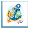 Quilled Anchor Greeting Card