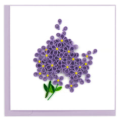 Quilled Lilac Greeting Card