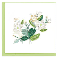 Quilled Royal Jasmine Greeting Card