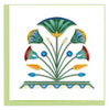 Quilled Egyptian Lotus Greeting Card