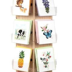 Greeting Card 16-Pocket Counter Display